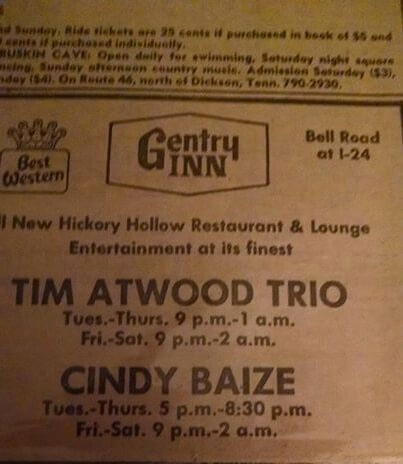 Tim Atwood Trio and Cindy Baize